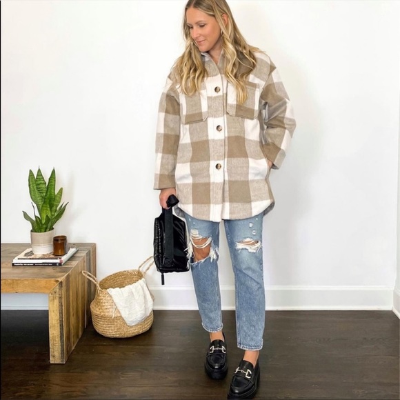 SOLD‼️HM shirt jacket shacket - Picture 10 of 15